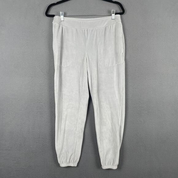 Soma Pants - Soma Pants Womens S Gray Jogger Elastic Waist Pockets Pull On Stretch Tapered